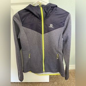 Women’s Small Salomon zip up hoodie